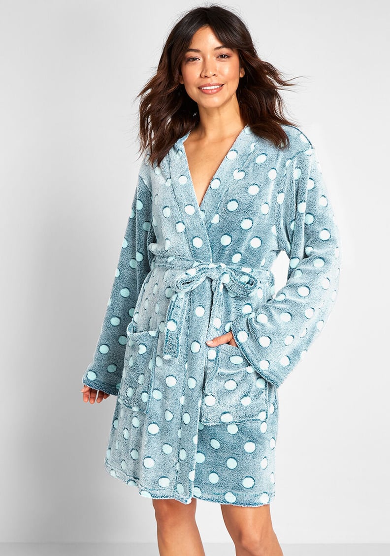 Plush One Polka Dot Robe