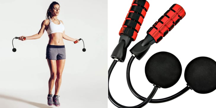 Wireless Ropeless Jump Rope Adjustable Cordless Skipping US Fitness L6C0 