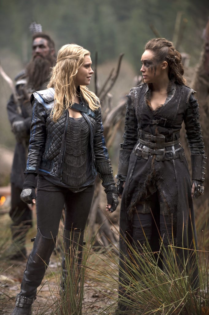 Clarke and Lexa First Kiss