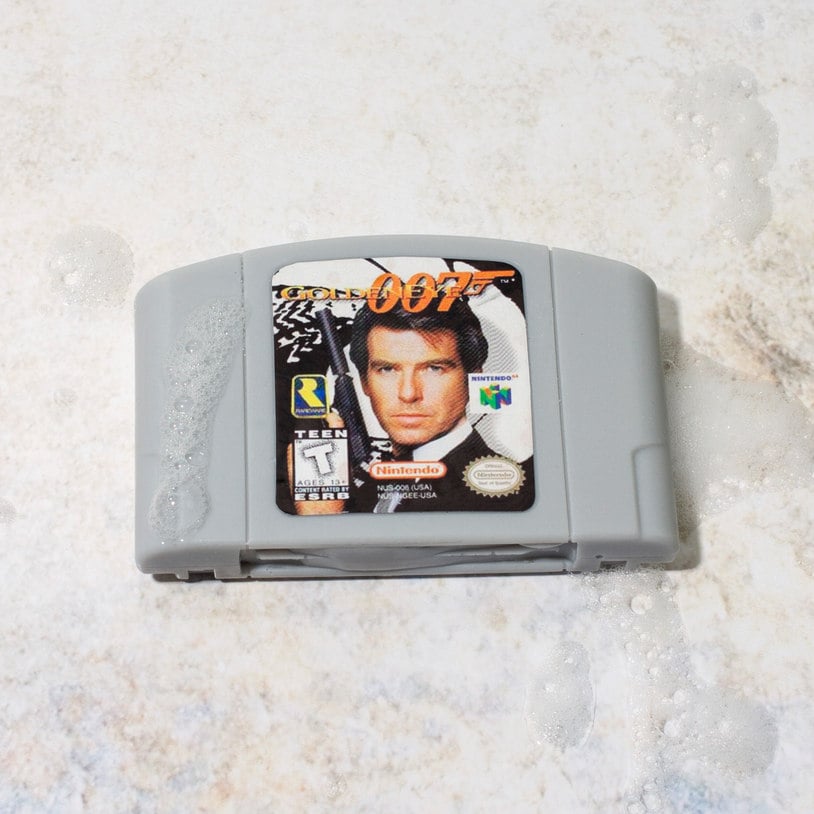 Nintendo 64 Cartridge Soaps in Goldeneye