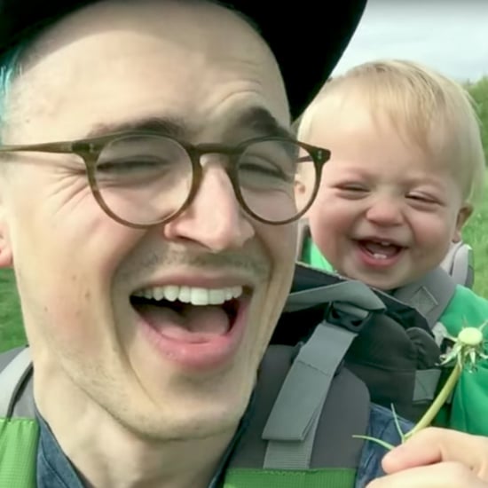 Baby Sees Dandelion For the First Time