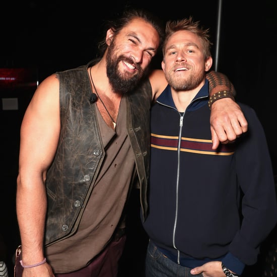 Jason Momoa at CinemaCon in Las Vegas 2017