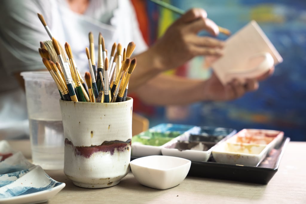 Have a Virtual Wine and Painting Class | Fun and Safe Spring-Break