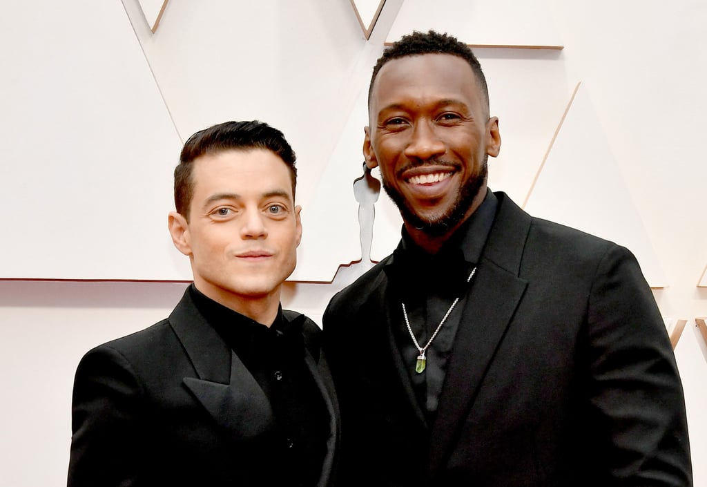 Rami Malek and Mahershala Ali at the 2020 Oscars