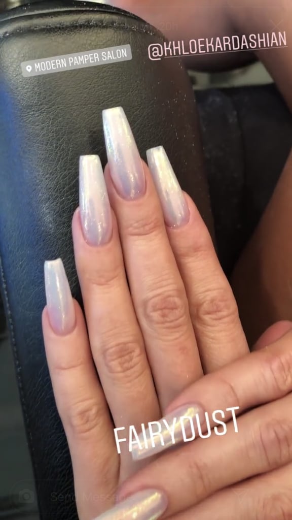 Khloe Kardashian's Fairy Dust Nail Polish