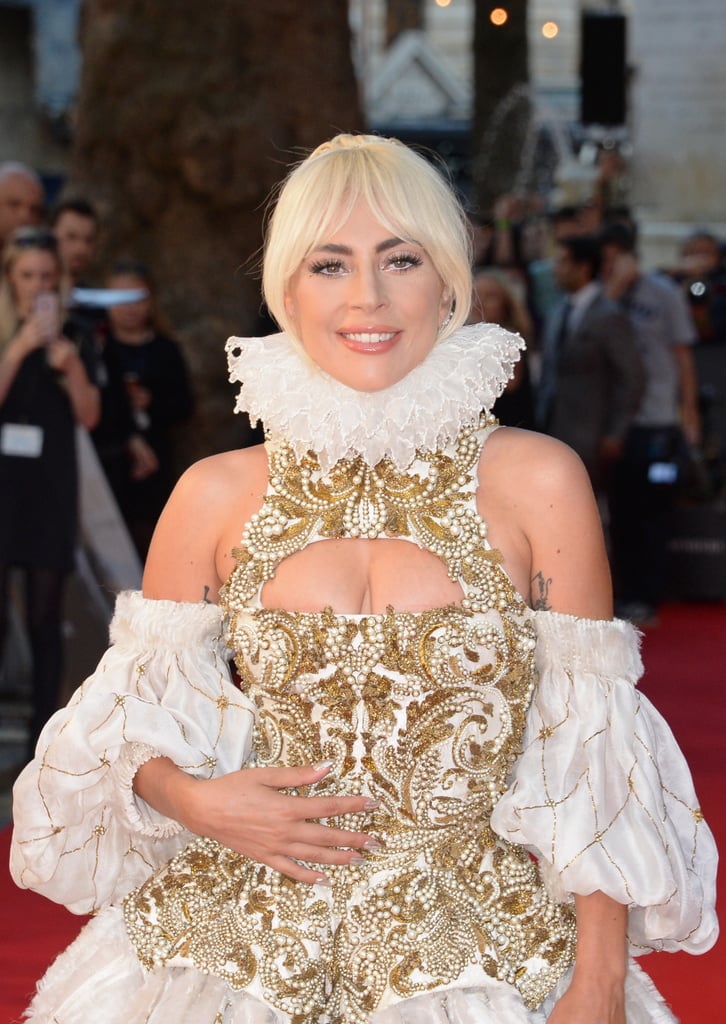 Lady Gaga Alexander McQueen Dress A Star Is Born Premiere | POPSUGAR ...