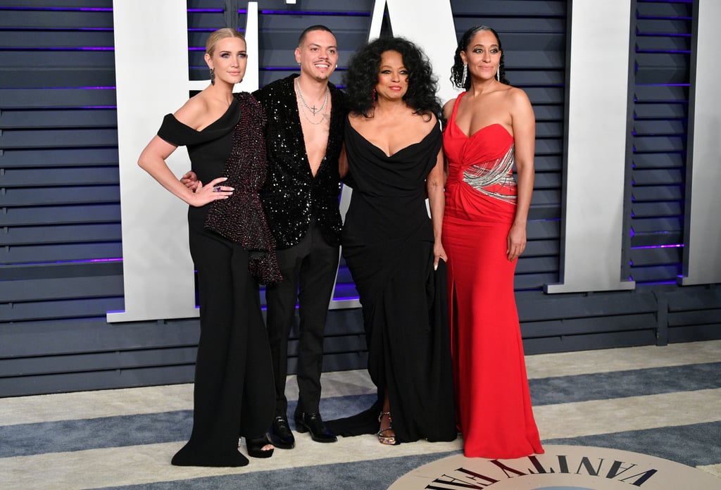 Diana Ross and Her Family at 2019 Oscars Afterparty