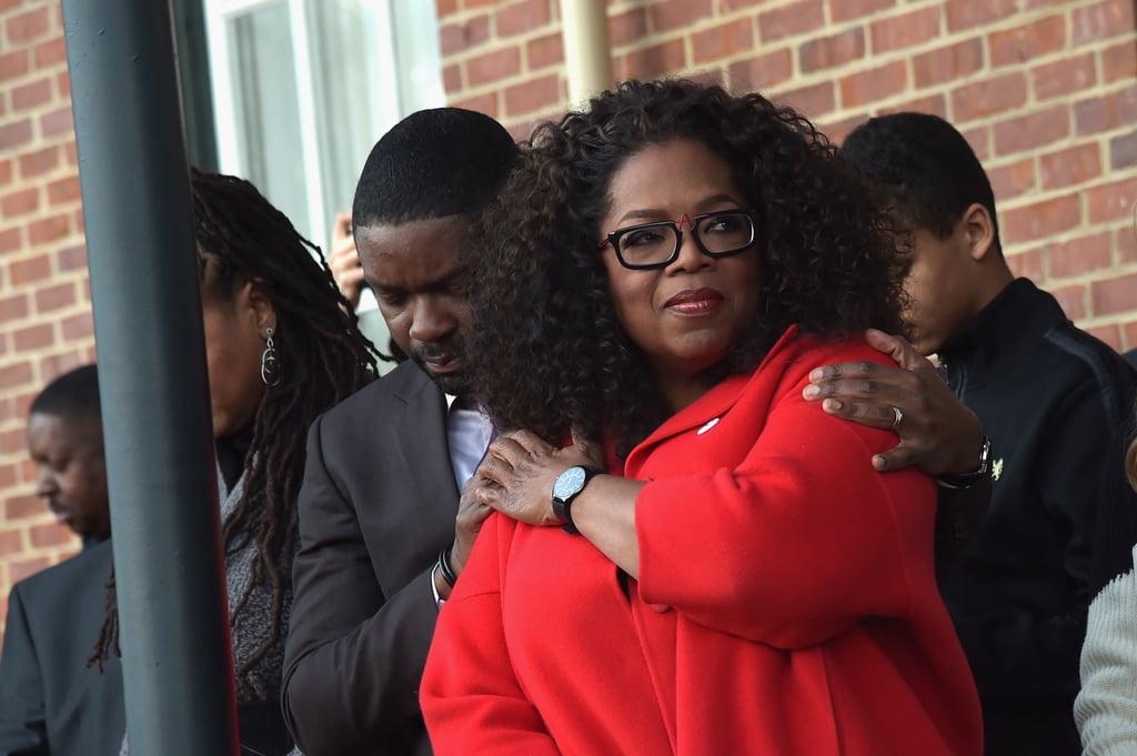 Oprah Winfrey Marching in Selma on MLK Weekend Pictures