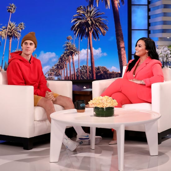 Demi Lovato Interviews Justin Bieber on Ellen DeGeneres Show