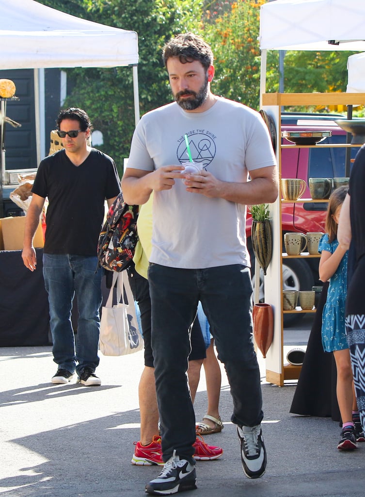 Ben Affleck Farmers Market Pictures September 2015