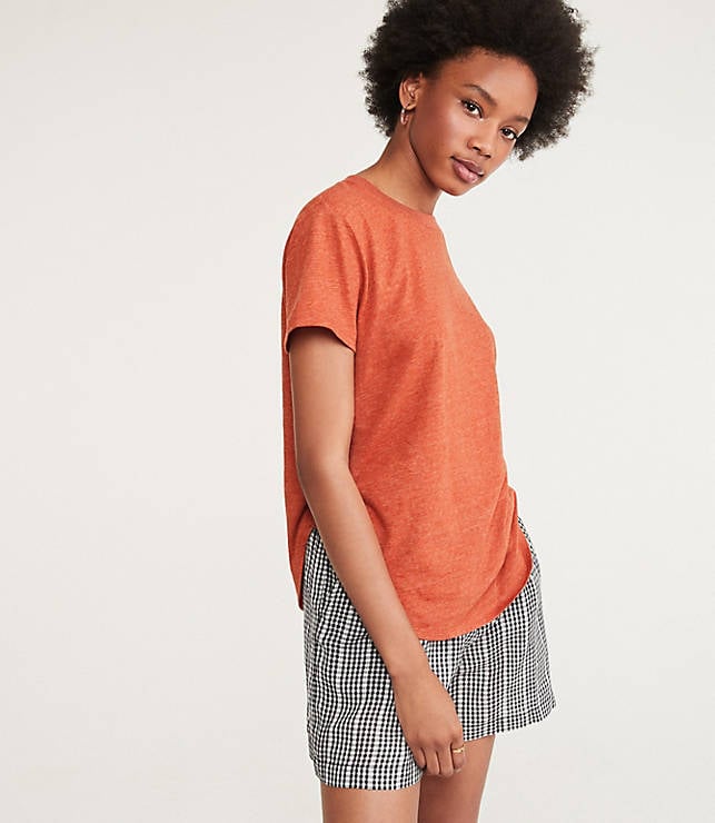 Lou & Grey Softserve Slub Shirttail Tee, 32 Casual (and Cute!) Tops  That'll Get You More Excited For the Weekend Than Ever