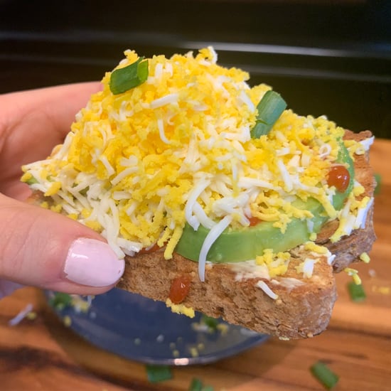 I Tried TikTok's Grated-Egg Avocado Toast Recipe | Photos