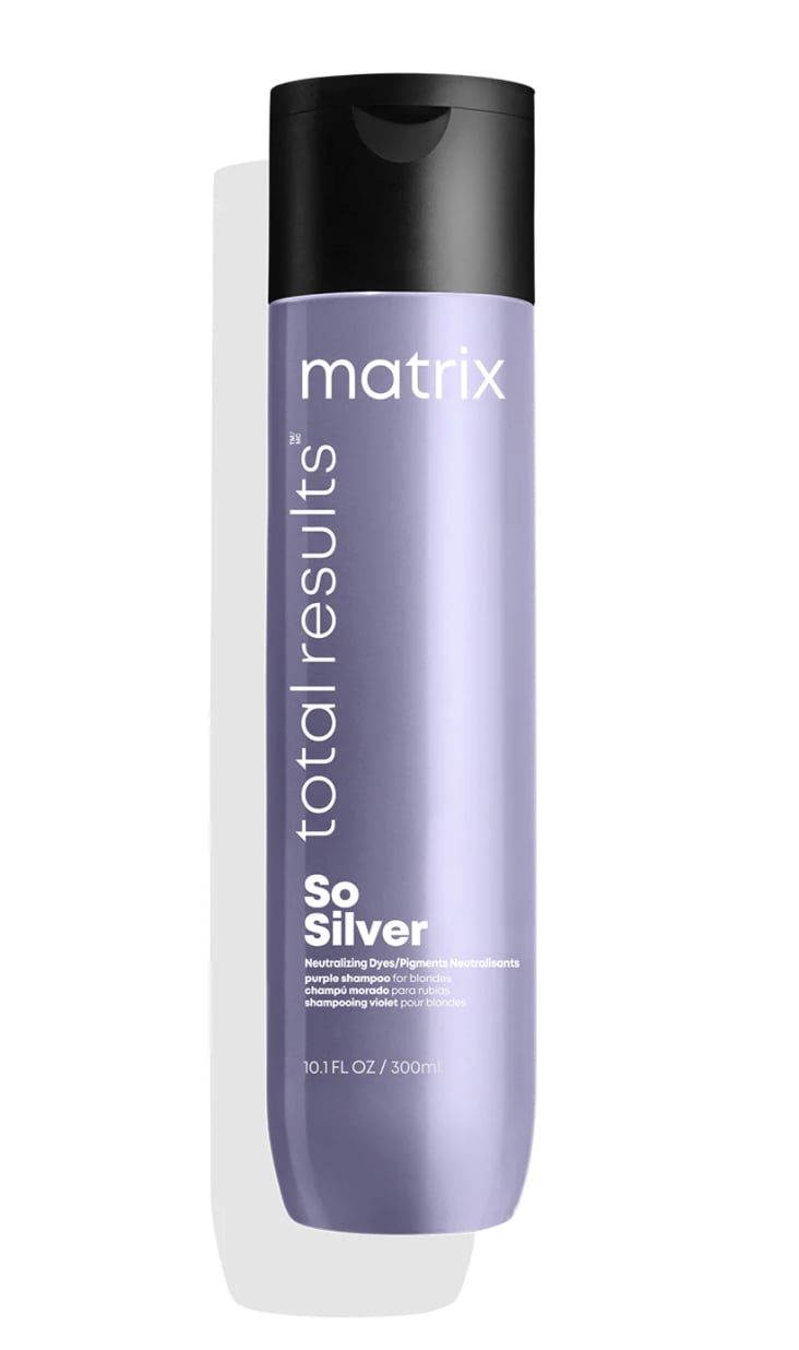 Best Strengthening Purple Shampoo: Matrix Total Results So Silver Purple Shampoo for Blonde Hair