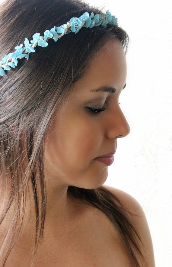this headpiece is your something blue