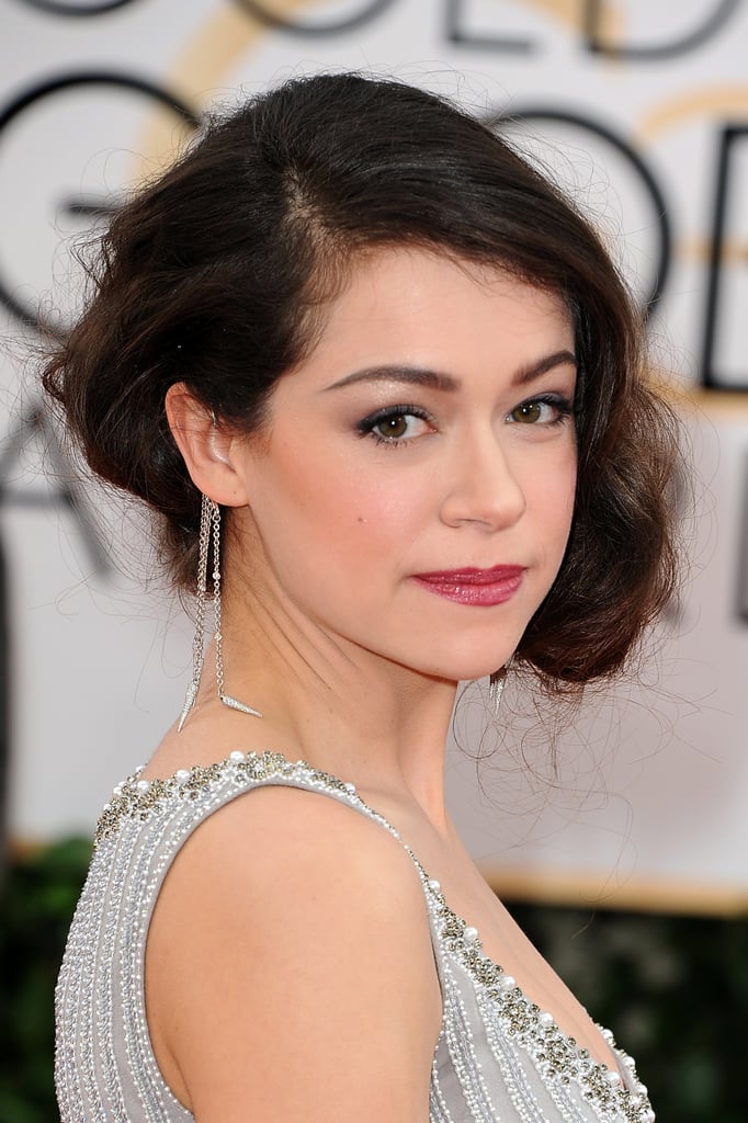 Tatiana Maslany at the Golden Globe Awards 2014