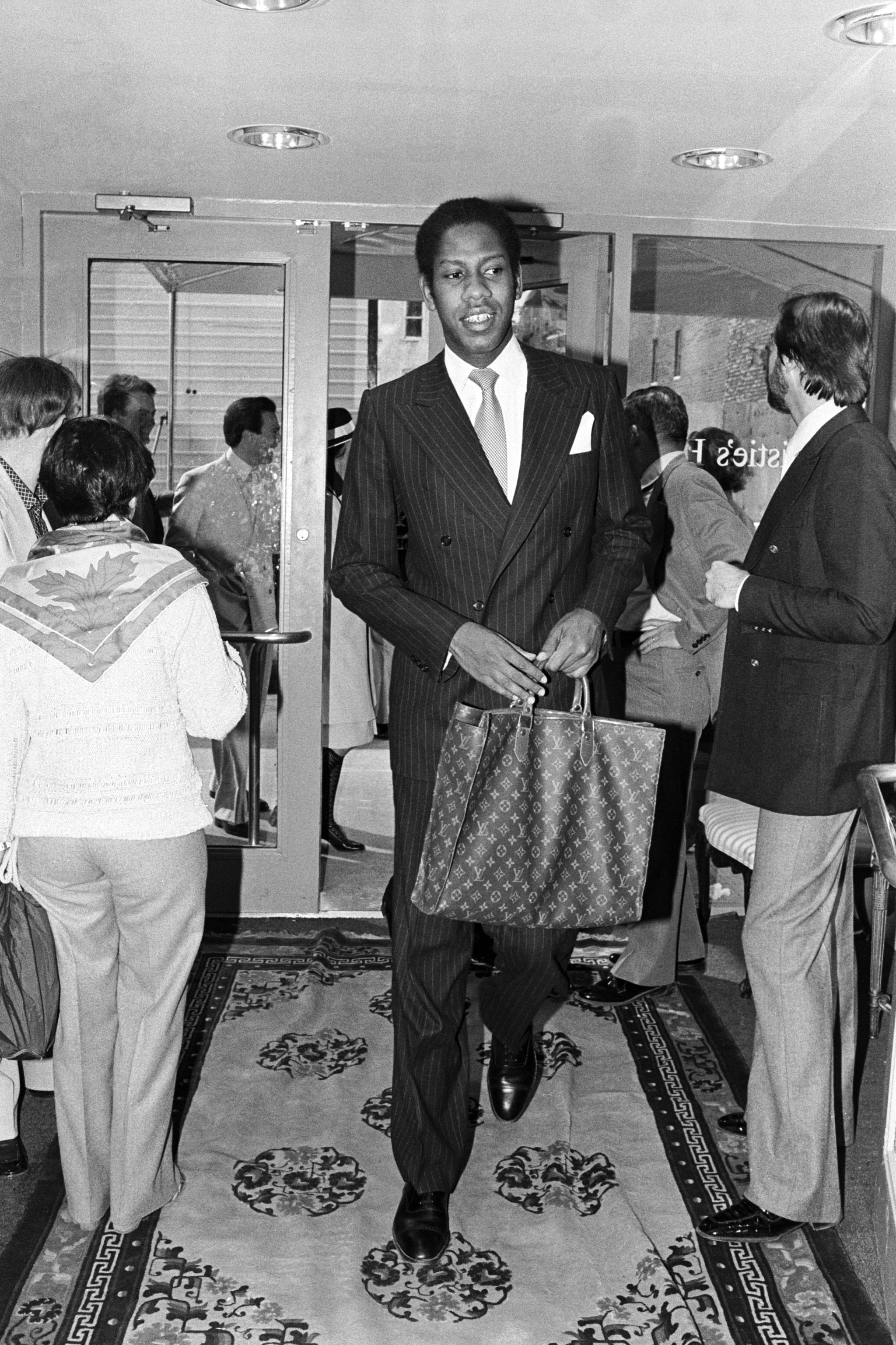 Andre Leon Talley attends the Memorial Sloan-Kettering Cancer Center benefit at Christie's East. (Photo by Fairchild Archive/Penske Media via Getty Images)