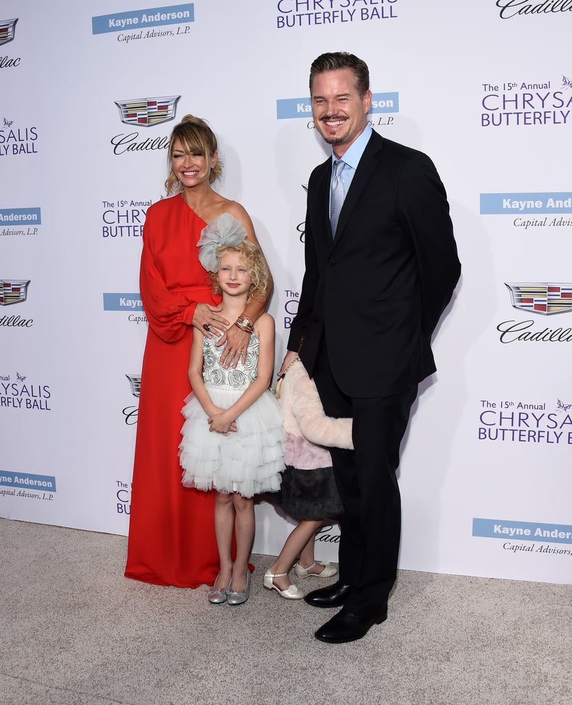 Eric Dane and Daughters at the Chrysalis Butterfly Ball 2016