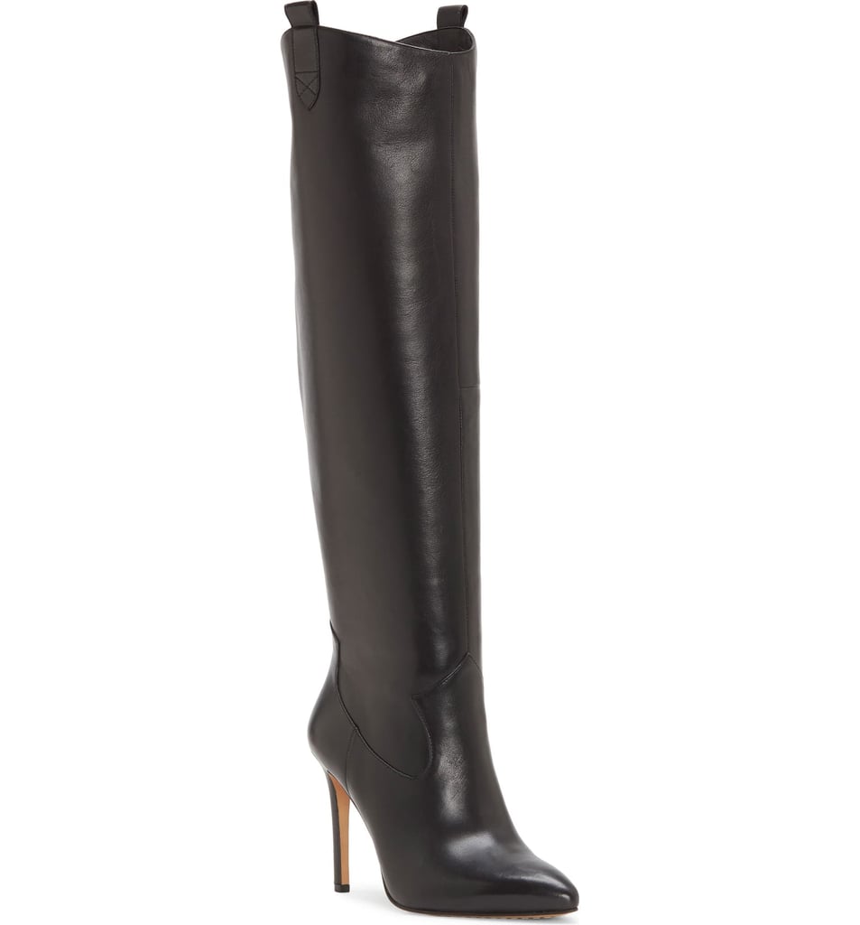 Vince Camuto Kervana Croc Embossed Knee High Boots | Best and Most ...