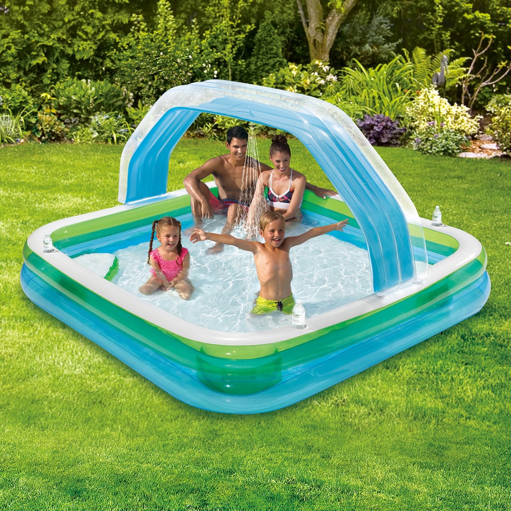 Summer Waves Square Inflatable Family Swimming Pool