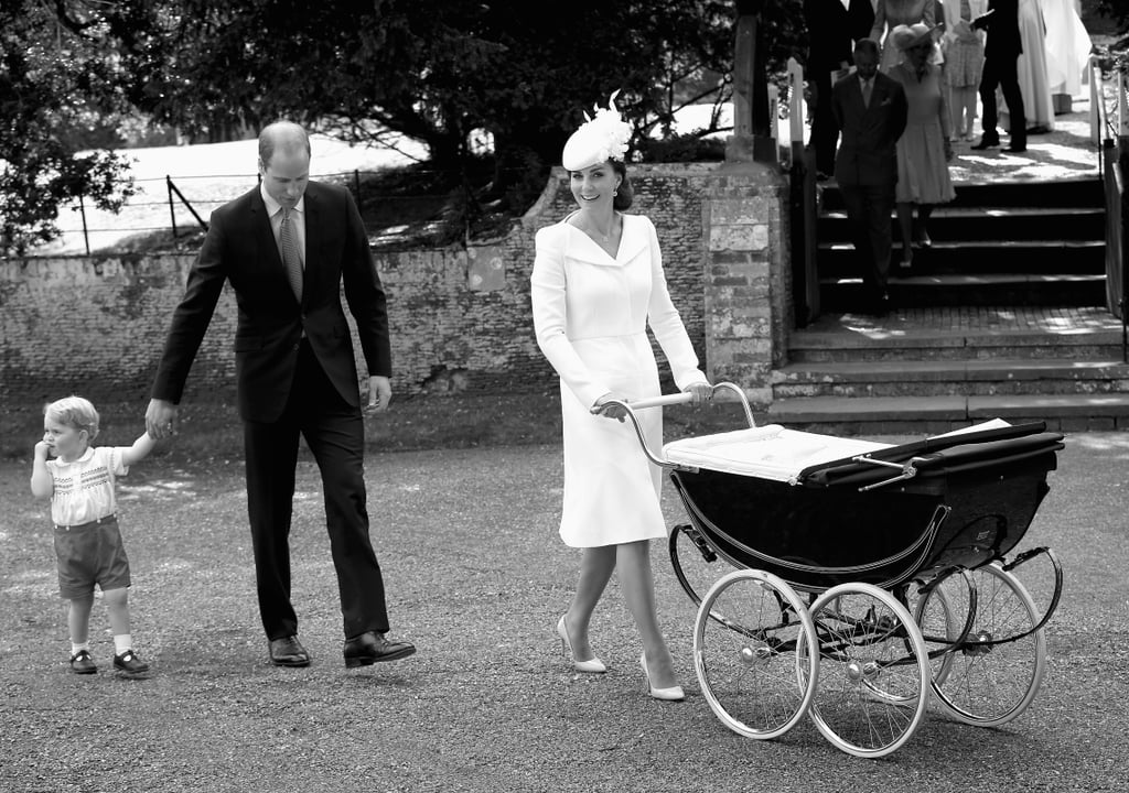 British Royal Family Black and White Photos