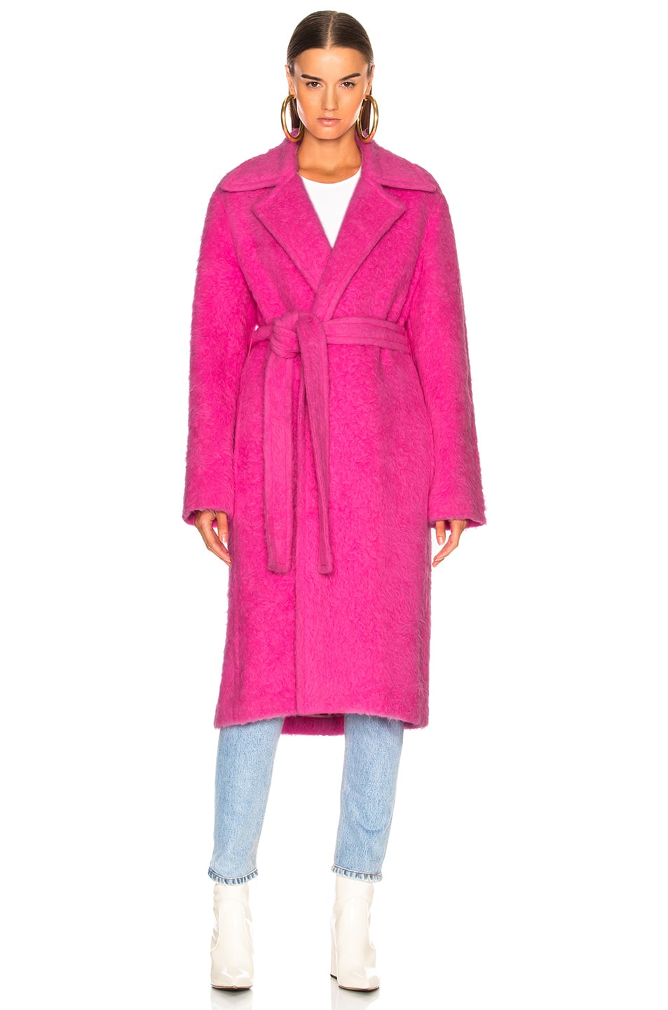 hot pink coat