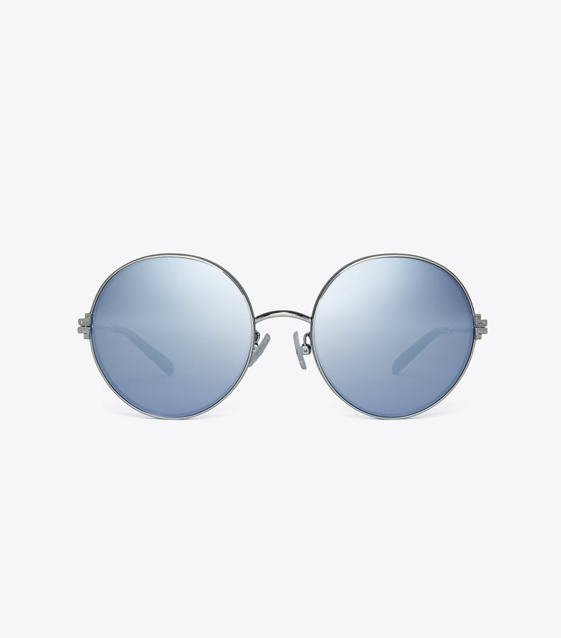  Other Stories Oversized Sunglasses in Off White with Brown Lens