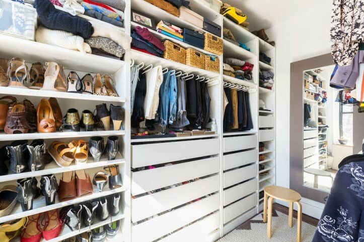 Walk-In Master Bedroom Closet