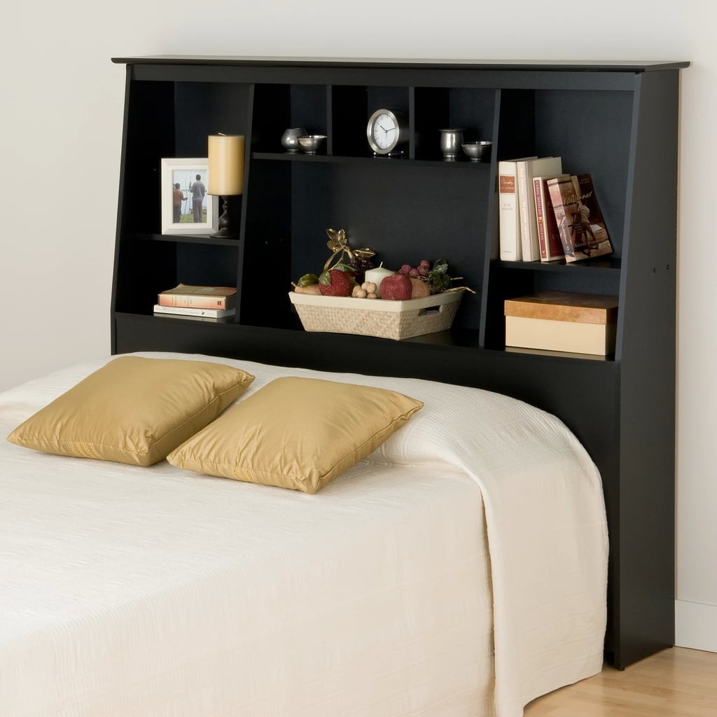 Tall Slant-Back Bookcase Headboard