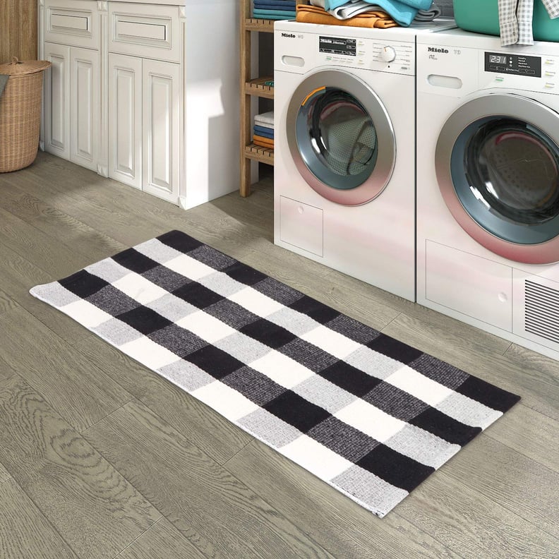 Kimode Cotton Buffalo Plaid Rug