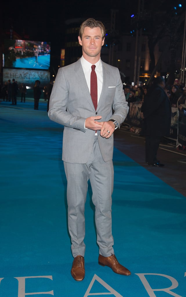 Chris Hemsworth at the Heart of the Sea UK Premiere Pictures