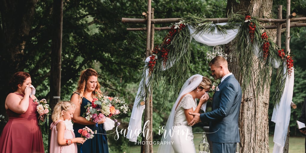 Bride's Grandfather Officiates Wedding After He Passed Away