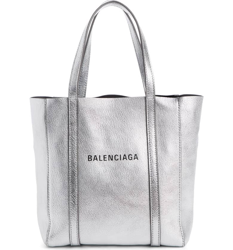 Balenciaga Extra Extra Small Everyday Logo Goatskin Tote Best