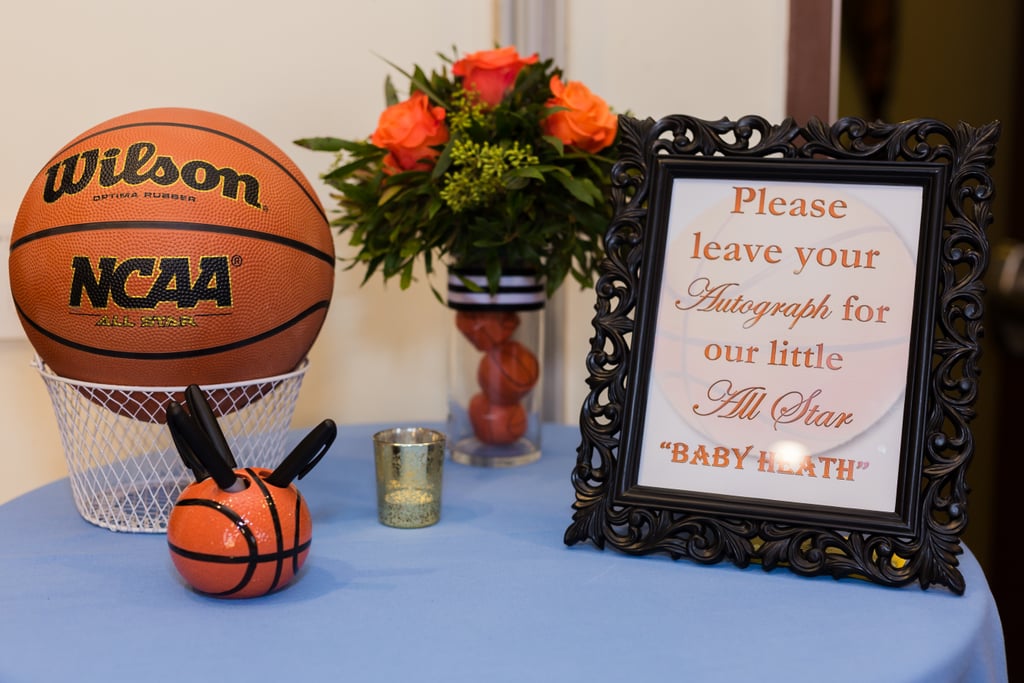 Basketball-Themed Baby Shower Ideas