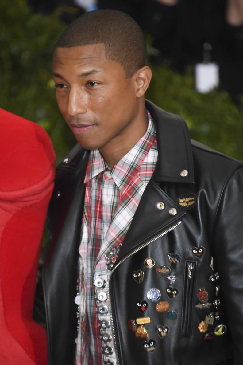 Pharrell Williams Wears Ripped Jeans to Met Gala 2017, Wife Helen Lasichanh  Wears Armless Outfit!: Photo 3892788, 2017 Met Gala, Helen Lasichanh, Met  Gala, Pharrell Williams Photos