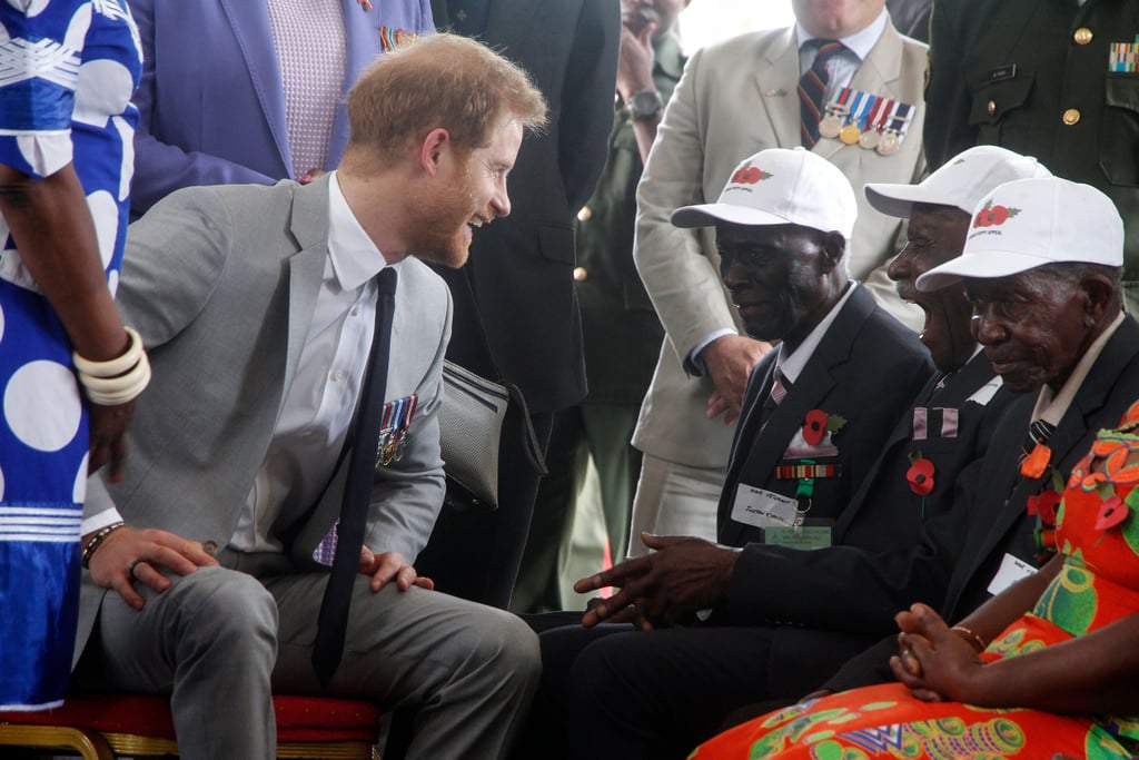 Prince Harry Visiting Zambia Pictures November 2018 POPSUGAR Celebrity