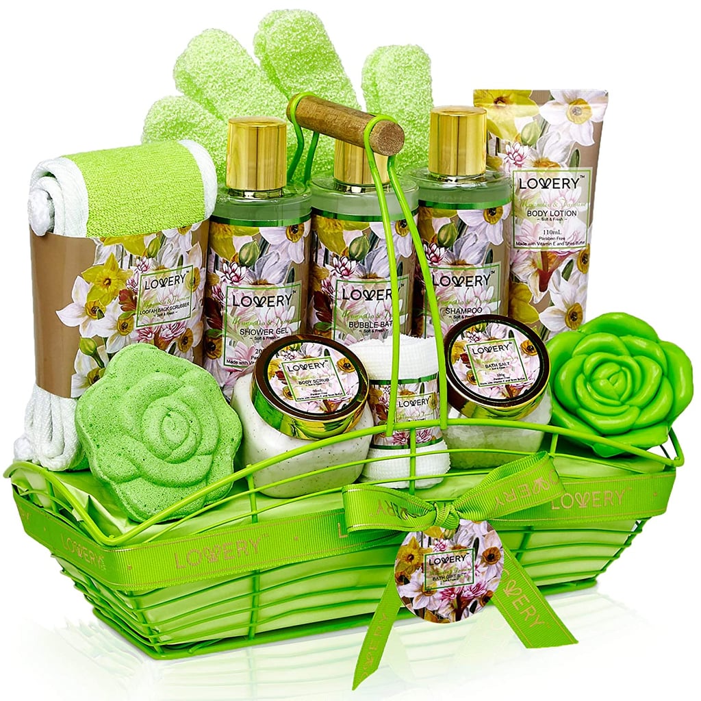 Magnolia and Jasmine Home Spa Gift Basket