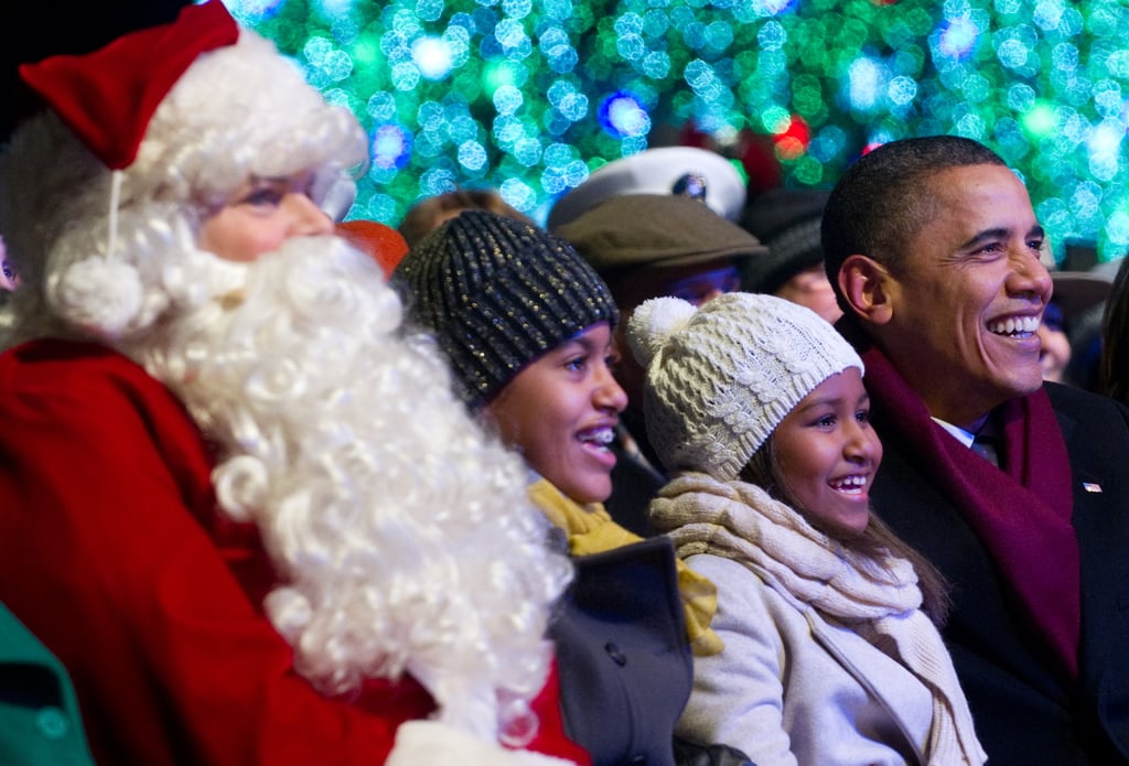 Barack Obama Cute Moments With Sasha and Malia