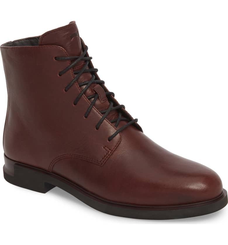 Camper Helix Lace-Up Bootie