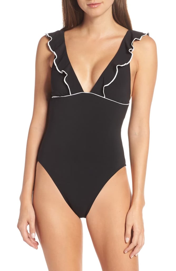 Robin Piccone Malia Ruffle One-Piece Swimsuit