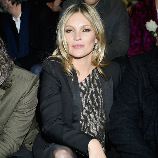 Kate Moss at Paris Fashion Week February 2018