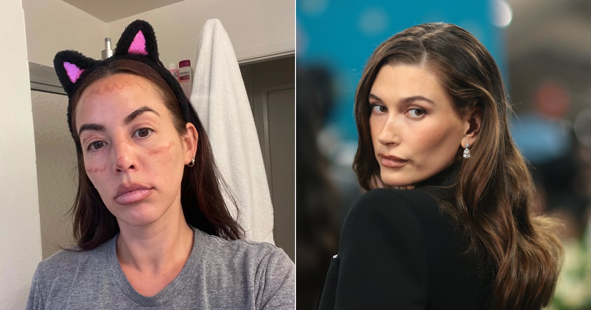 Hailey Bieber Made Me Try Contouring My Face With a Lip Liner