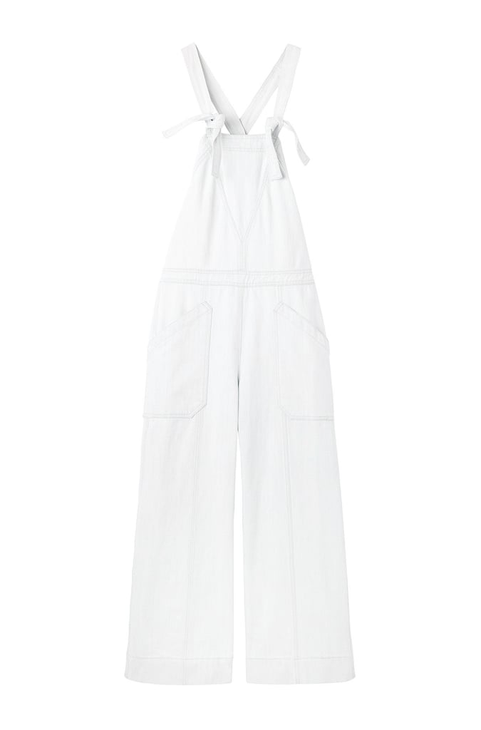 "Can you tell I have a denim obsession? Rebecca Taylor's overalls ($475) are all grown up and more like a jumpsuit, so you can wear them to the office. (Yes, really.)" — HWM
