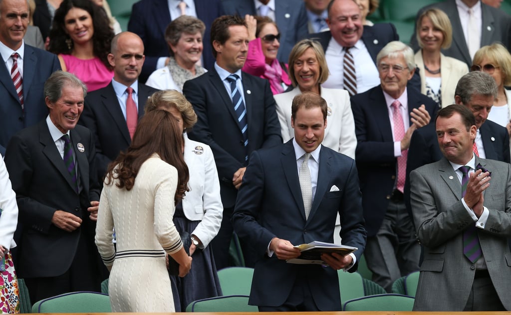Prince William and Kate Middleton Take in Some Tennis at Wimbledon Prince William and Kate Middleton Take in Some Tennis at Wimbledon