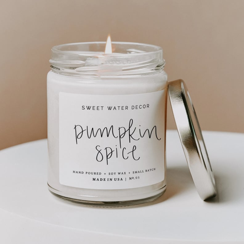 To Your Favorite Fall Flavor: Pumpkin Spice Candle