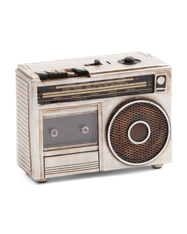 Cassette Player Decor Bank