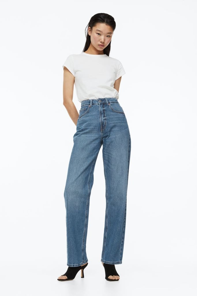 长腿的牛仔裤:90年代H&M直高牛仔裤