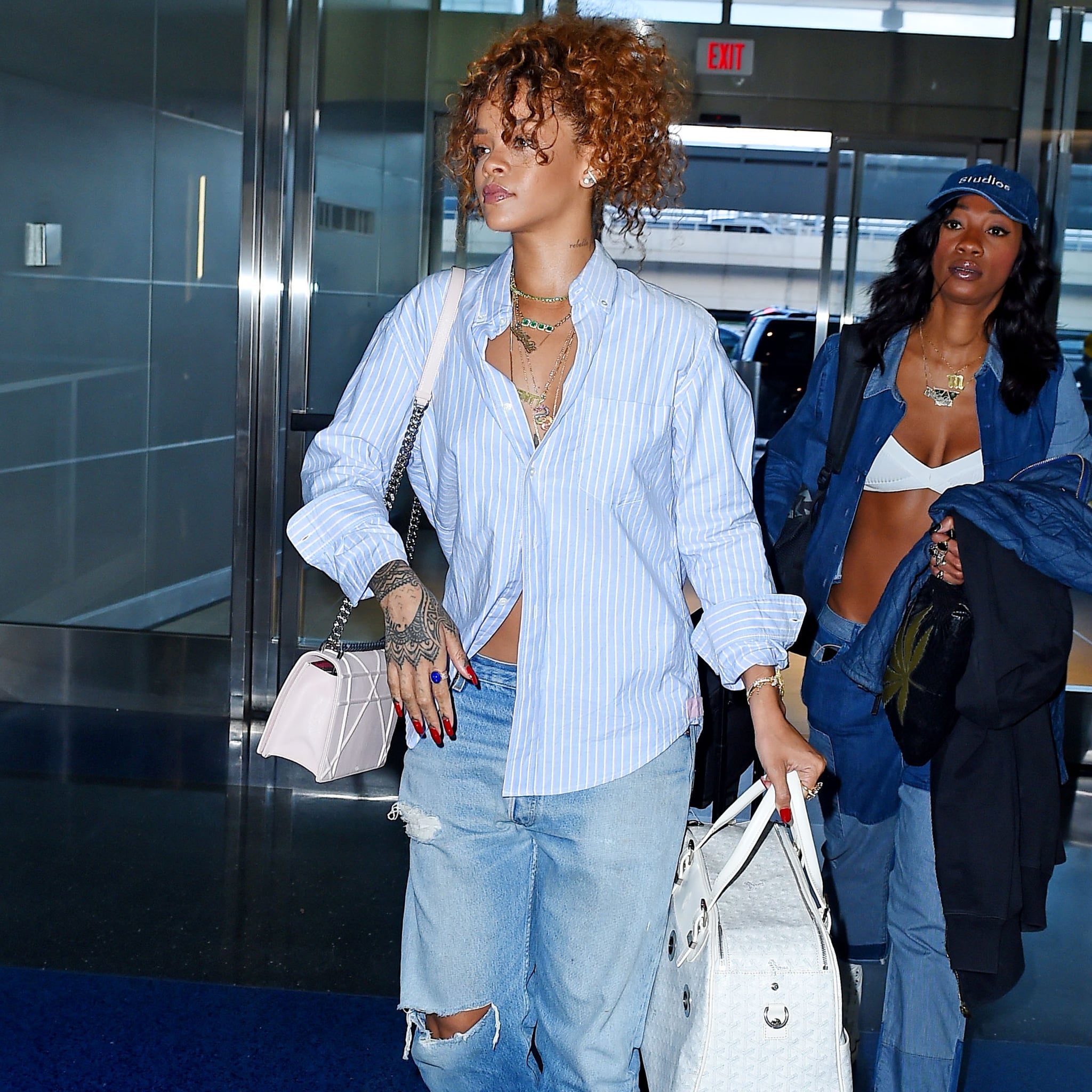 Rihanna Has the Dopest Airport Shoes 