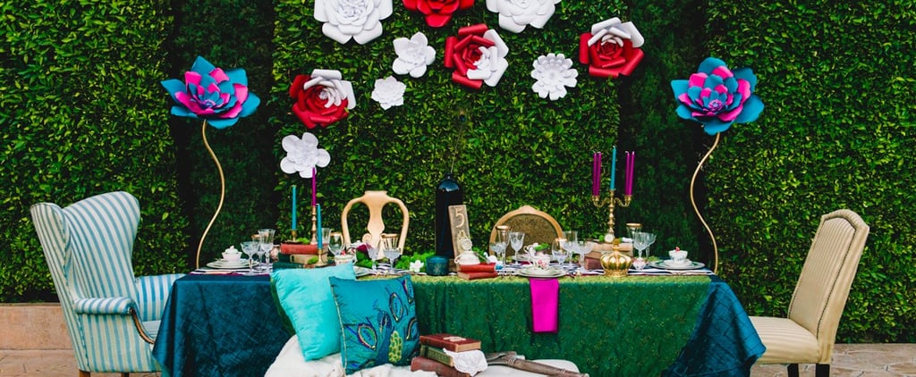 Alice in Wonderland Wedding Reception