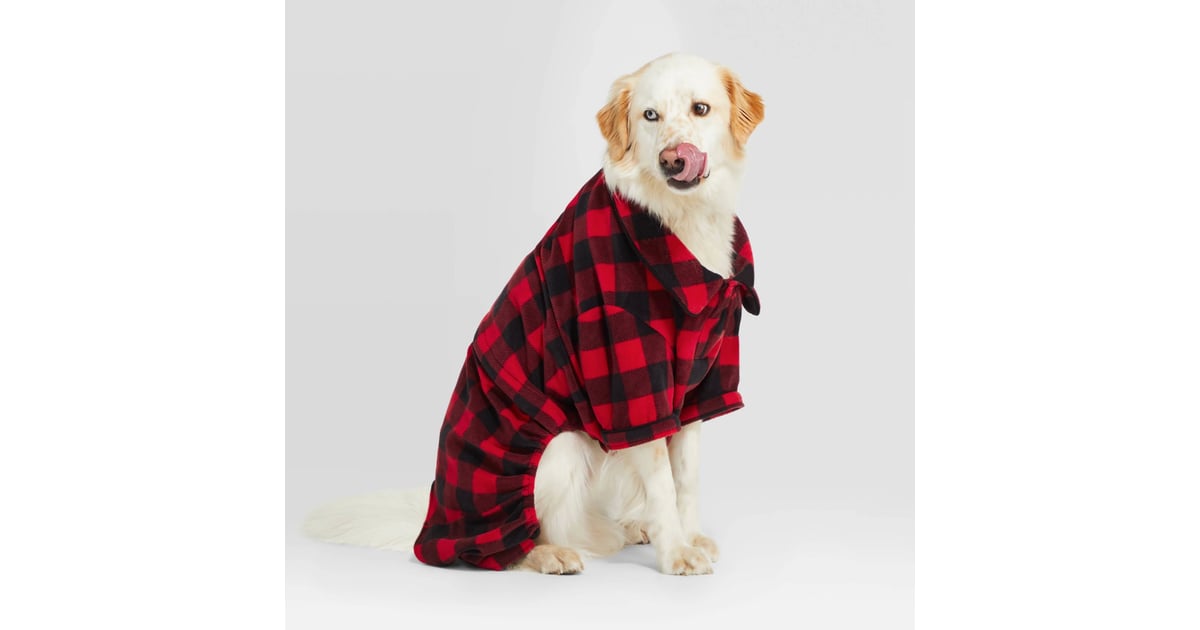 Holiday Buffalo Check Pet Pajamas Best Target Dog Pajamas POPSUGAR