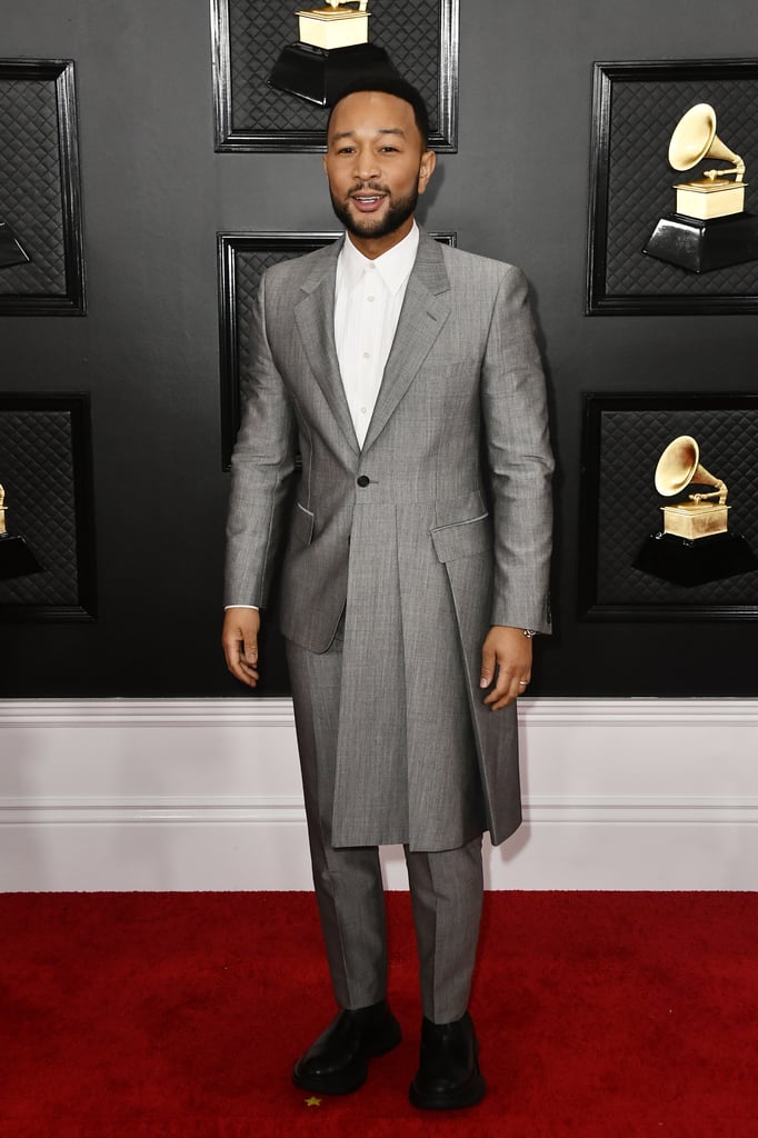 John Legend at the 2020 Grammys Best Grammys Red Carpet Looks 2020
